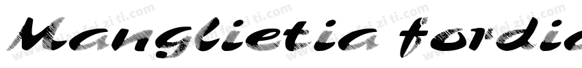 Manglietia fordiana字体转换